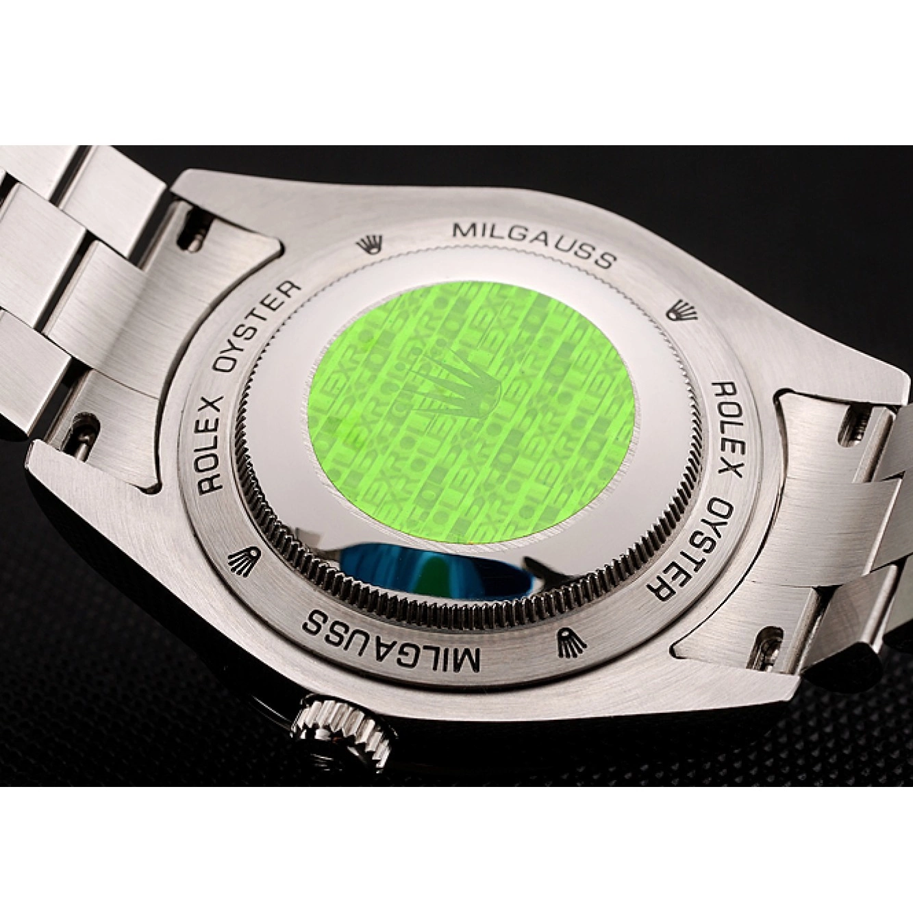Aaa replica watch 1453966 Day-Date Dial Case Rolex Swiss Steel Diamond Numerals Black Diamond Stainless Bracelet 0820